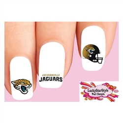 Jacksonville Jaguars Football - Nail Decals - Moon Sugar Decals